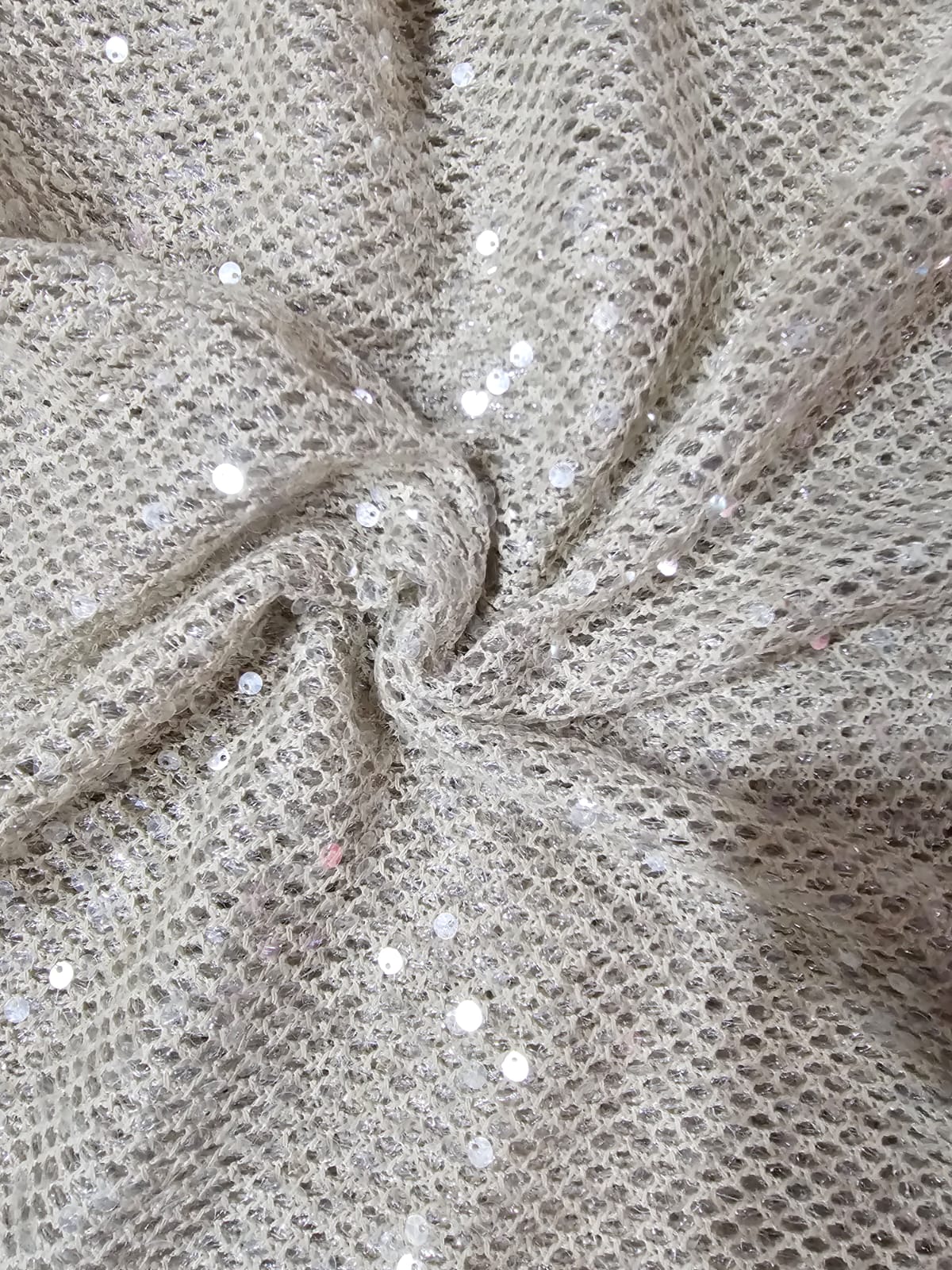 Imported Net Sequin Fabric